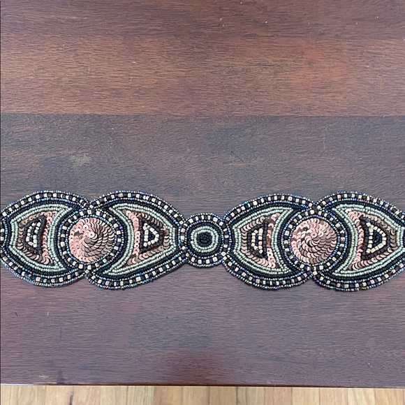 Beaded Bohemian Statement Belt - Picture 6 of 8